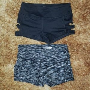 🏃‍♀️🧘‍♀️2 pairs forever 21 workout shorts